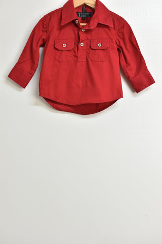 Baby Boys Shirt - Pilbara - Size 0 - BYS BABS - FAS026 - GEE