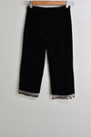 Girls Pants - Black Pants With Beads - Size 8 - GRL1549 GP0 - GEE