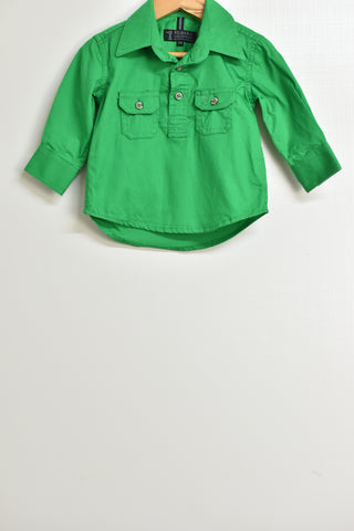 Baby Boys Shirt - Pilbara - Size 0 - BYS BABS - FAS026 - GEE