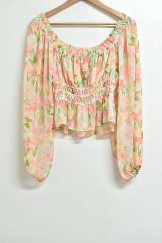 Ladies Tops - Sportsgirl - Size 8 - LT0 - FAS019 - GEE