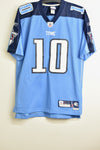 Mens T'Shirts - Tennessee Titans Jersey (#10 Vince Young) - Size L - MTS1122 - GEE