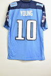 Mens T'Shirts - Tennessee Titans Jersey (#10 Vince Young) - Size L - MTS1122 - GEE