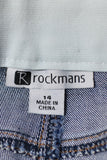 Ladies Denim - Rockmans - Size 14 - LJE - FAS001 - VG