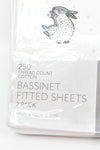 Manchester - Bub Set Of 2 Bassinet Fitted Sheets - BXED -FAS020 - GEE