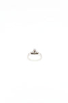 Beauty - (Avon) 925 Silver Claddagh Ring With Green Stone - Size N - ACBE - FAS007 - GEE