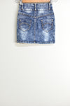 Girls Denim - Denim Skirt - Size 12 - GRL GSk0 GJE - FAS018 - GEE