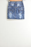 Girls Denim - Denim Skirt - Size 12 - GRL GSk0 GJE - FAS018 - GEE