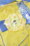 Girls Miscellaneous - Soft Yellow & Blue Dance Costume - Size 4-5 - GRL GMIS - FAS011 - GEE