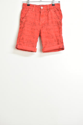 Boys Shorts - Pumpkin Patch - Size 8 - BYS BSR - FAS016 - GEE