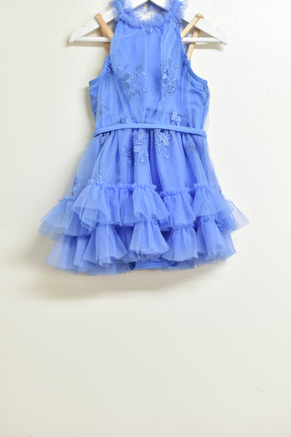 Girls Miscellaneous - Soft Blue Ballet Dress - Size 3-4 - GRL GMIS - FAS011 - GEE