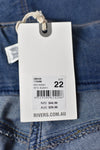 Ladies Denim - Rivers - Size 22 - LJE WPLU - FAS015 - GEE