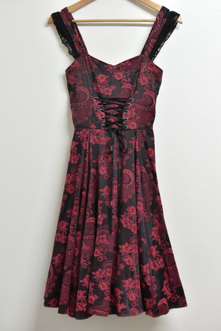 Vintage Inspired Dresses - Hearts & Roses - Size UK10 - VDRE - FAS020 - GEE