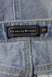 Ladies Denim - Country Denim - Size 10 - LJE LSK - FAS012 - GEE