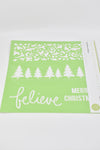 Craft - Kaiser Craft 12"x12" Template - ACBE3391 XMAS - GEE