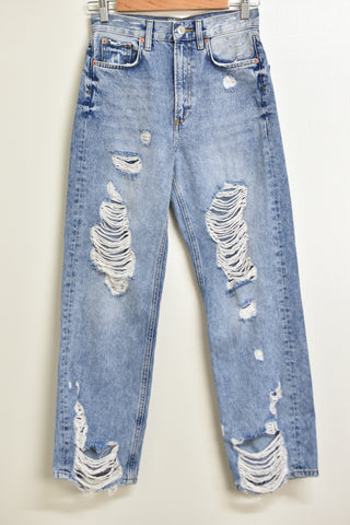 Ladies Denim - Zara - Size EUR34 USA2 - LJE - FAS032 - GEE