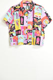 Vintage Inspired Tops - Dangerfield - Size 14 - VTOP - FAS016 - GEE