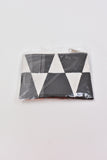 Wallets - 13 x10cm Black & White Purse - WWA207 - GEE