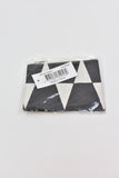 Wallets - 13 x10cm Black & White Purse - WWA207 - GEE