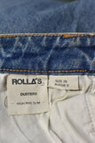 Ladies Denim - Rolla's - Size AUS26/8 - LJE - FAS032 - GEE