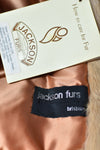 Ladies Jackets - Jackson Furs Brisbane Fur Coat - Size 24 - LJ0 VJAC - FAS013 - GEE