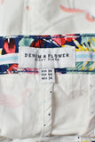 Men's Shorts - Denim & Flower - Size US34 EUR44 - MACT - FAS024 - GEE