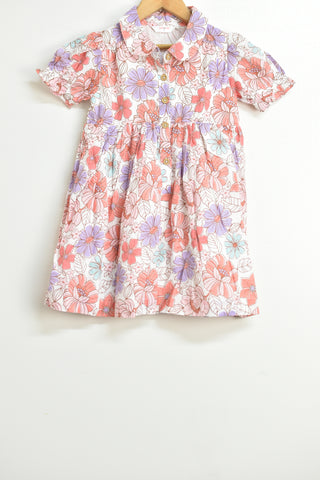 Girls Dress - Jack & Milly - Size 4 - GRL GD0 - FAS030 - GEE