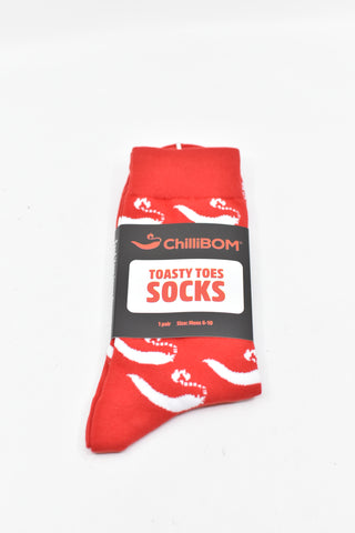 Men's Miscellaneous - Chillibom Toast Toes Socks - 6-10 - MMIS - FAS013 - GEE
