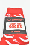 Men's Miscellaneous - Chillibom Toast Toes Socks - 6-10 - MMIS - FAS013 - GEE