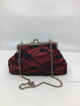 Vintage Accessories - Lace Covered Red Clutch Bag - VACC3418 HHB - GEE