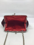 Vintage Accessories - Lace Covered Red Clutch Bag - VACC3418 HHB - GEE