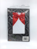 Ladies Miscellaneous - Red Bow White Stockings - Size OSFA - LMIS390 - GEE