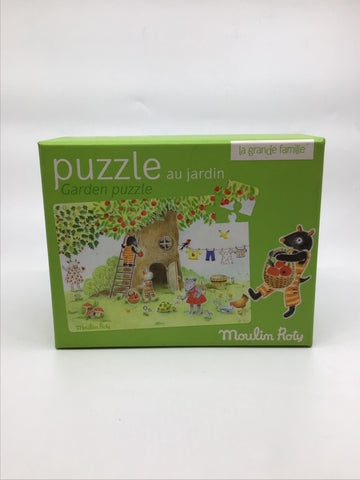 Games & Puzzles - Moulin Roty 30 Piece Garden Puzzle - GME1217 - GEE