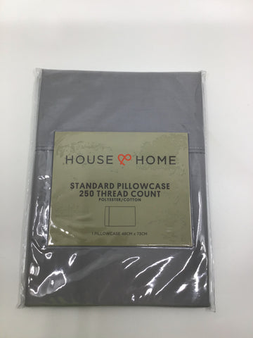 Manchester - House & Home Standard Pillowcase - BXED425 - GEE