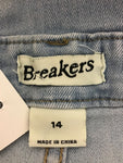 Girls Shorts - Breakers - Size 14 - GRL1061 GSH - GEE