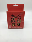 Christmas - 12 Pack of Kraft Bows - XMAS1334 - GEE