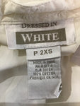 Premium Vintage Dresses & Skirts - Dressed in White Dress - Size S - PV-DRE230 - GEE