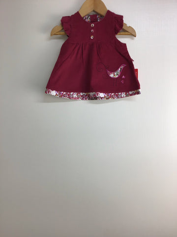 Baby Girls Dress - Plum - Size 000 - GRL1164 BAGD - GEE
