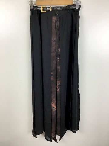 Premium Vintage Dresses & Skirts - New York Collection Layered Maxi Skirt - Size 8 - PV-DRE279 - GEE