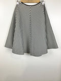 Premium Vintage Dresses & Skirts - Love Culture Black/ White Striped Skirt - Size S - PV-DRE285 - GEE