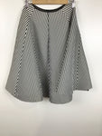 Premium Vintage Dresses & Skirts - Love Culture Black/ White Striped Skirt - Size S - PV-DRE285 - GEE