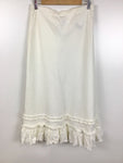 Premium Vintage Dresses & Skirts - INC International Concepts White Maxi Skirt - Size 8 - PV-DRE287 - GEE
