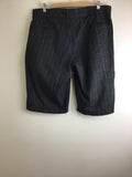 Premium Vintage Shorts & Pants - Mens Dickies Black Check Shorts - Size 38 - PV-SHO296 - GEE