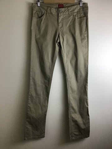 Premium Vintage Shorts & Pants - Ladies Khaki Genuine Dickies Work Pants - Size 13 - PV-SHO305 - GEE