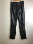 Premium Vintage Shorts & Pants - Ladies Maxima Wilsons Black Leather Pants - Size 8 - PV-SHO315 - GEE