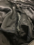 Premium Vintage Shorts & Pants - Ladies Maxima Wilsons Black Leather Pants - Size 8 - PV-SHO315 - GEE