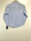 Premium Vintage Shirts/ Polos - Tommy Hilfiger Blue/ White Striped Button Up Shirt - Size 10 - PV-SHI153 - GEE