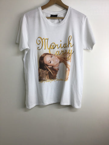 Bands/Graphic Tee's - Mariah Carey - Size L - VBAN1896 - GEE