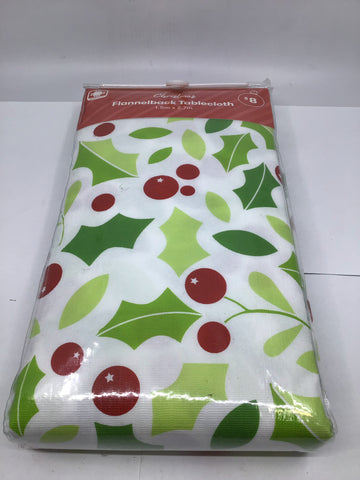 Christmas - Flannelback Tablecloth - XMAS625 - GEE