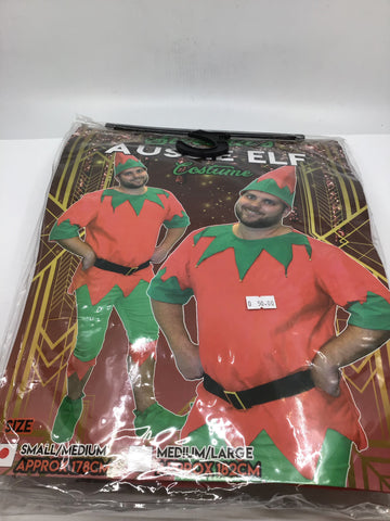 Mens Miscellaneous - Halloween: Aussie Elf - Size M - MMIS XMAS - GEE
