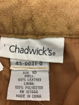 Premium Vintage Shorts & Pants - 90's Vintage Chadwick's Leather Pants - Size 10 - PV-SHO311 - GEE